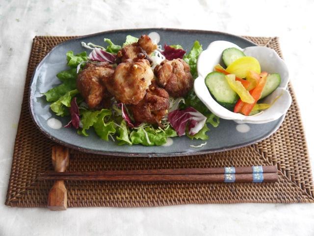 サクじゅわっ な唐揚げの作り方 塩麹 塩糀 の米粉からあげレシピ Latte