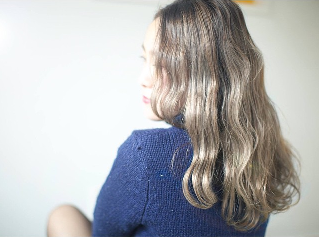 グラデーションカラー アッシュ 秋冬ヘアカラーカタログ Latte