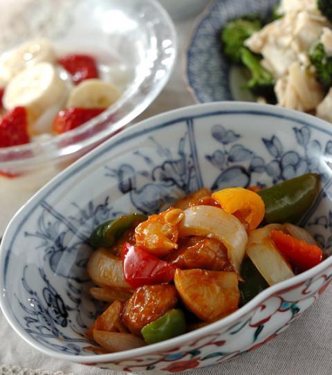 今日の献立は 酢豚 Latte